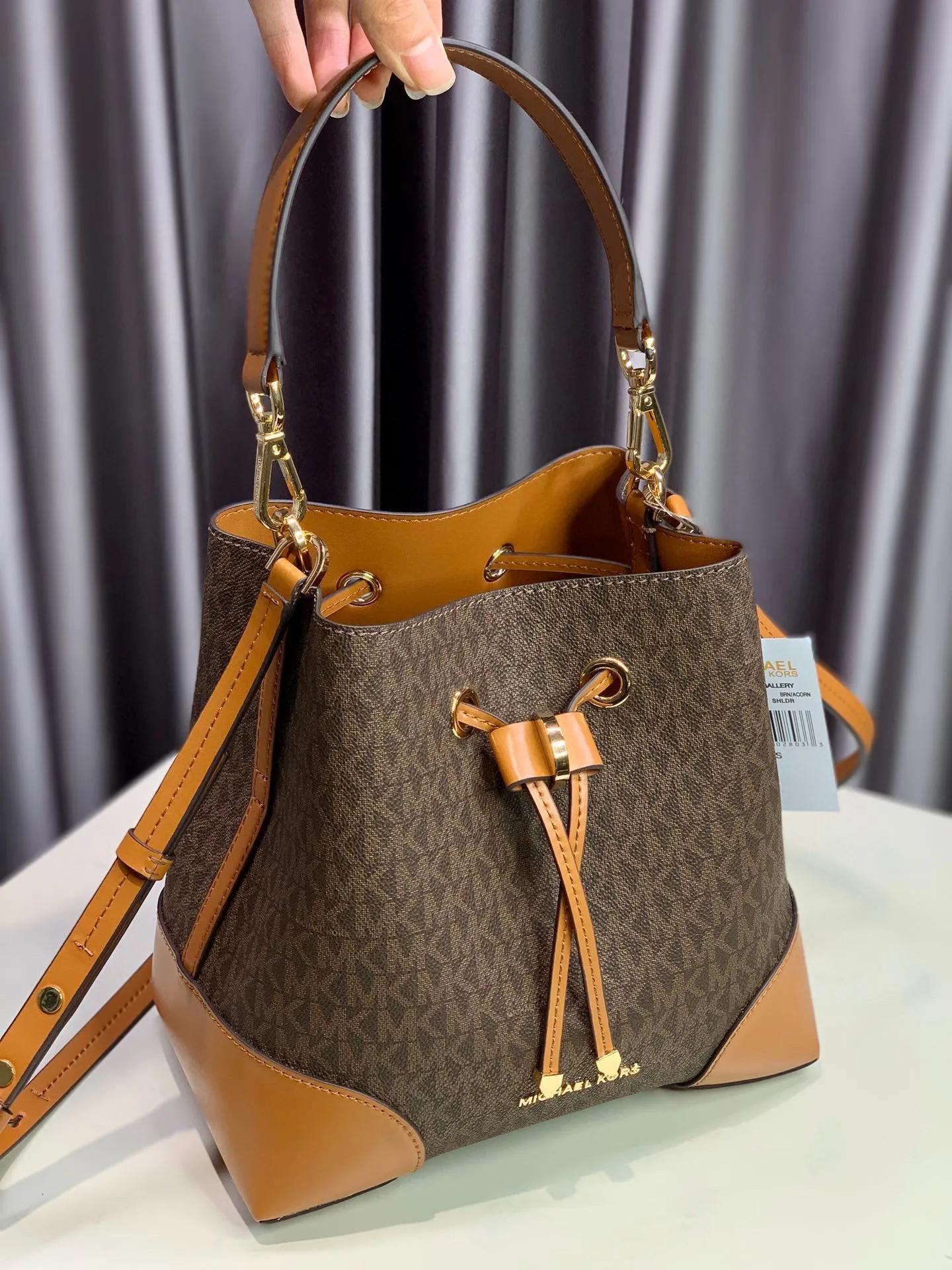 All Categories Official Website "Brand Women's Bags" Women's Bags 💙 MK 2023 New MK Bucket Bag